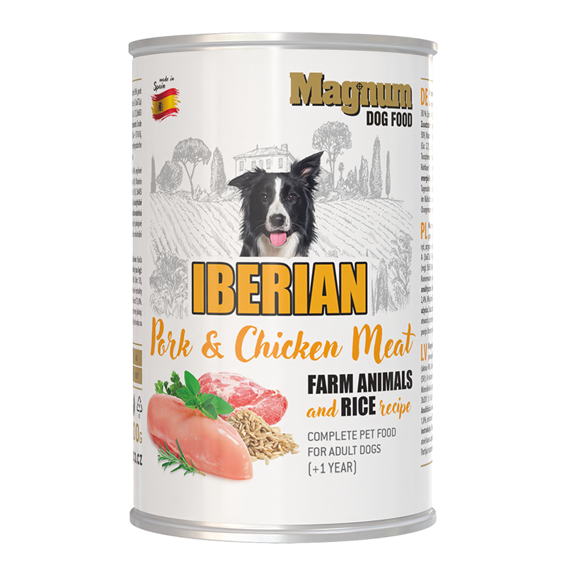 Magnum Can Iberian Pork & Chicken Meat