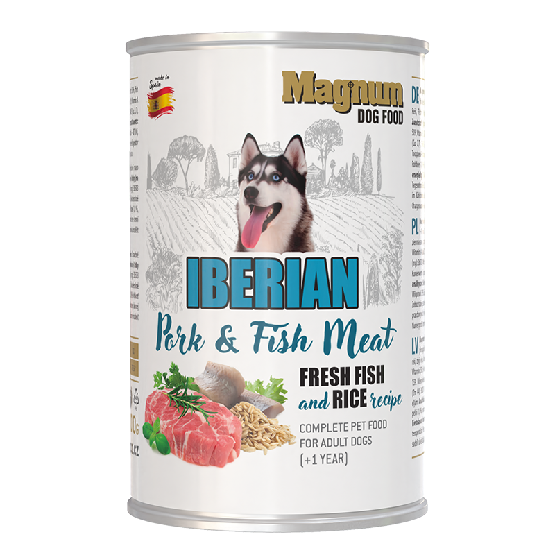 Magnum konzerva Iberian Pork & Fish Meat