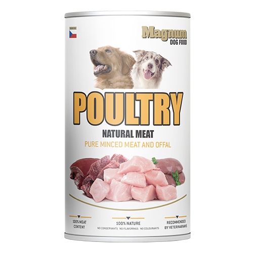 Magnum Can Natural Poultry Meat dog