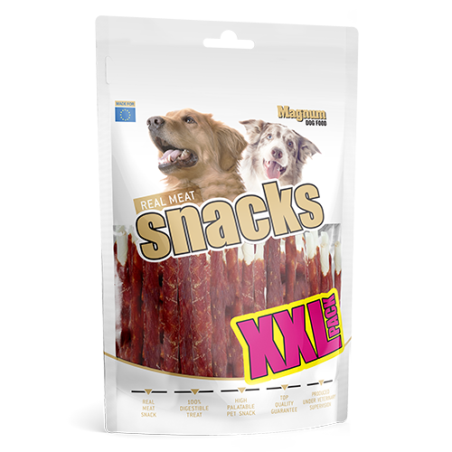 Magnum Dog Food Duck & Rawhide Stick