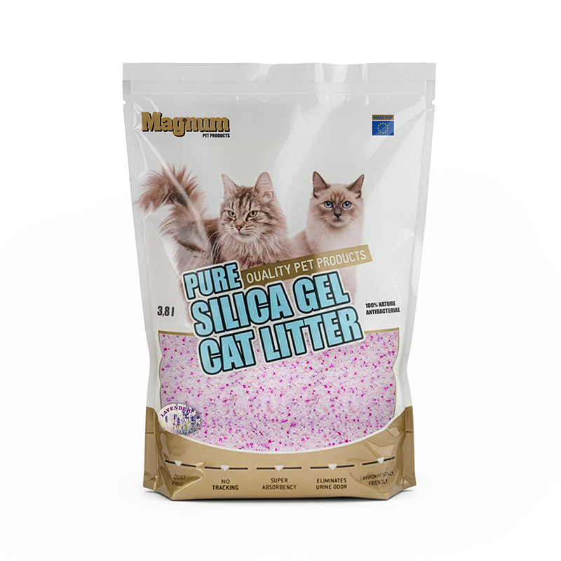 Magnum Pure Silica Gel Cat Litter Levander 3,8 l