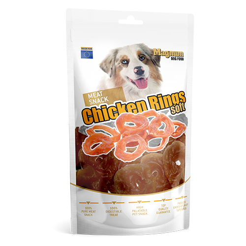 Magnum Dog Food Chicken Rings Soft